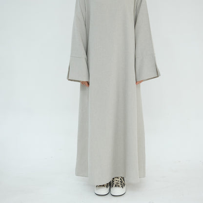 Mira Linen Abaya