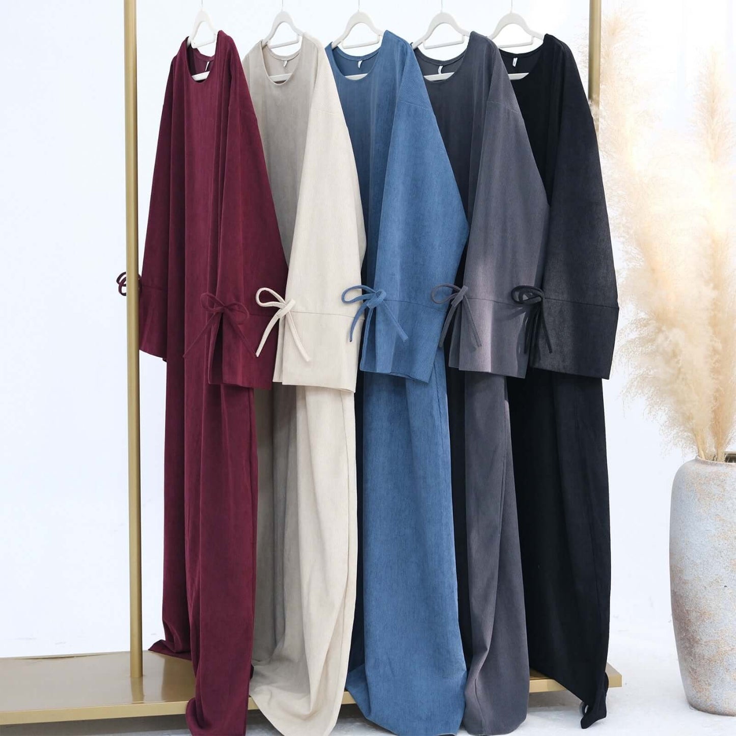 Nawal Corduroy Abaya