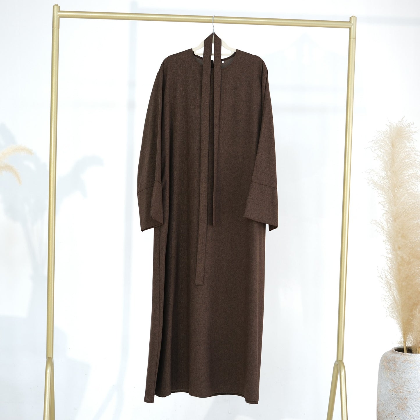 Mira Linen Abaya