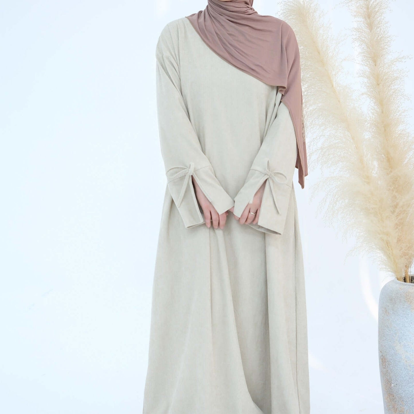 Nawal Corduroy Abaya