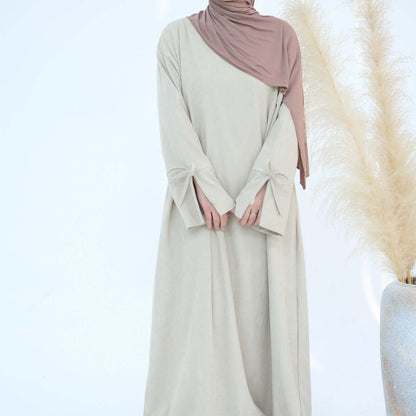 Nawal Corduroy Abaya