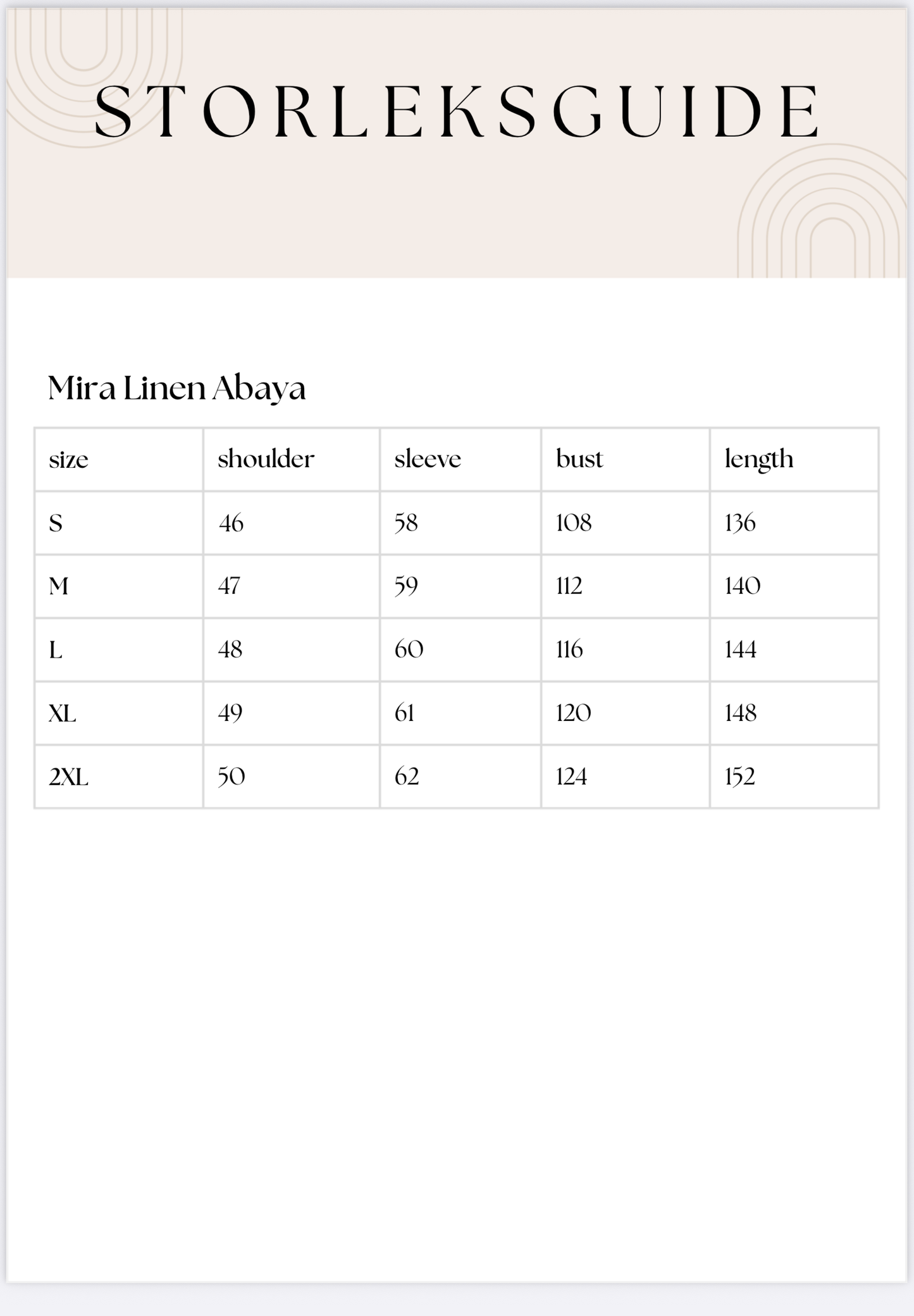 Mira Linen Abaya