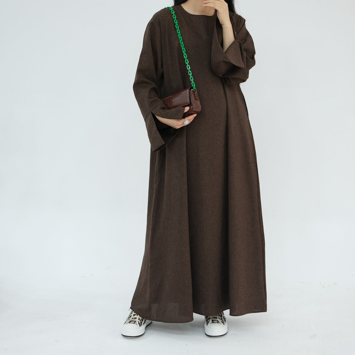 Mira Linen Abaya