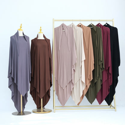 Jersey Maxi Khimar