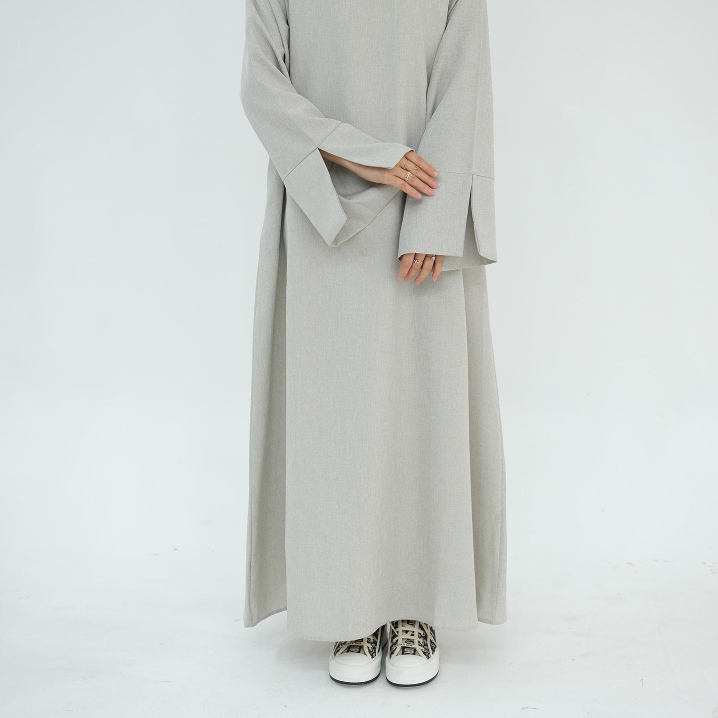 Mira Linen Abaya
