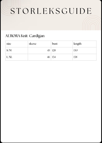 AURORA Knit Cardigan
