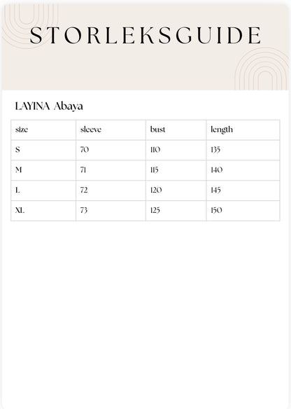 LAYINA Abaya