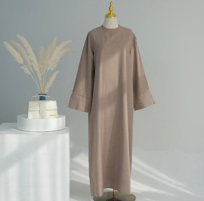 Lina Linen Abaya