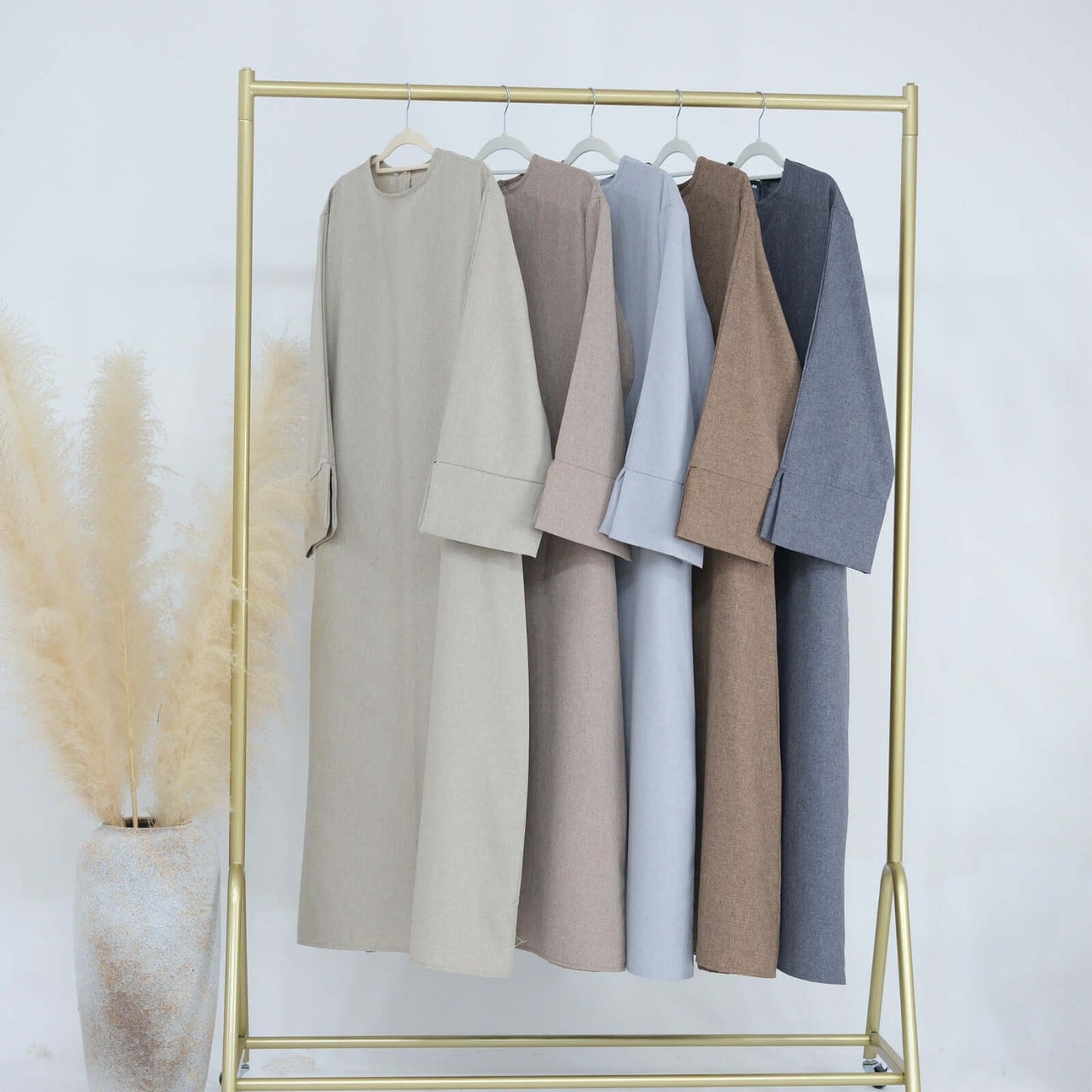 Lina Linen Abaya