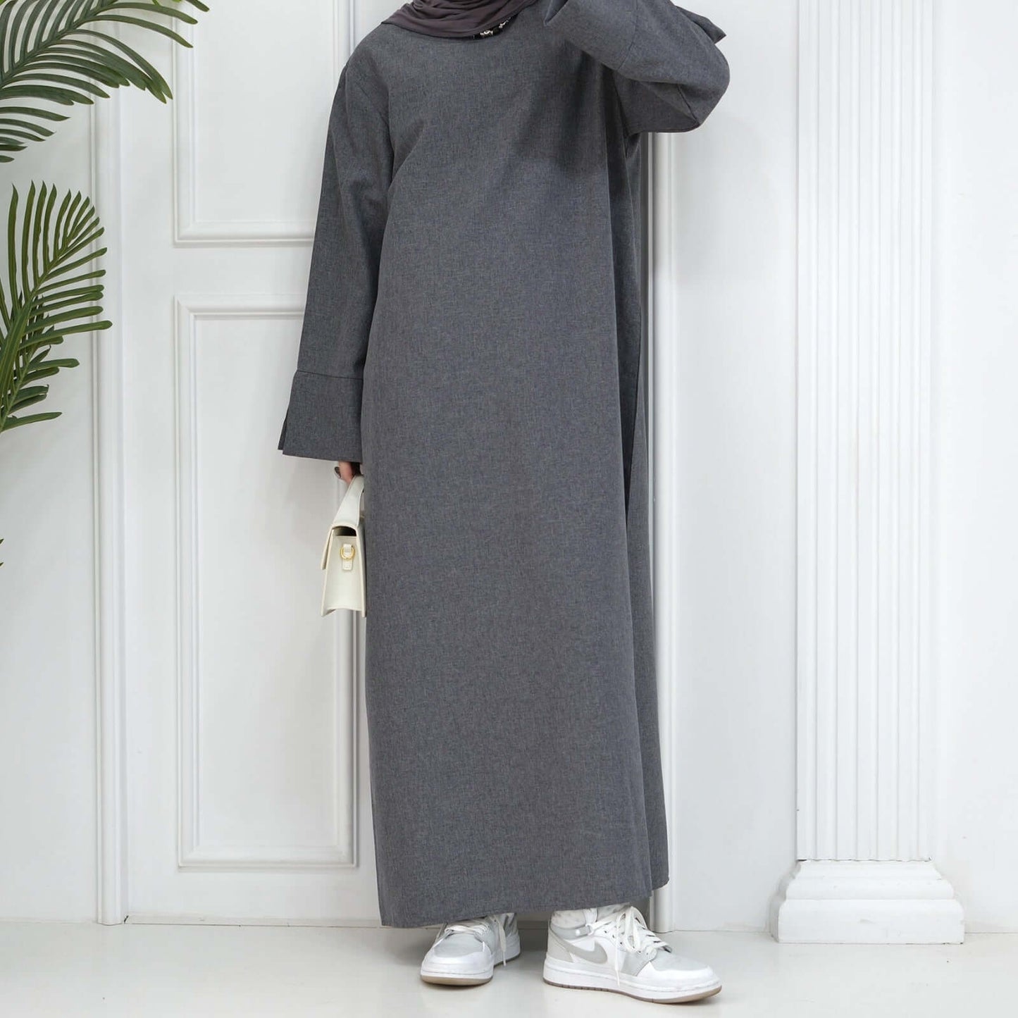 Lina Linen Abaya